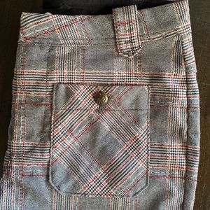 Free People Plaid Pants